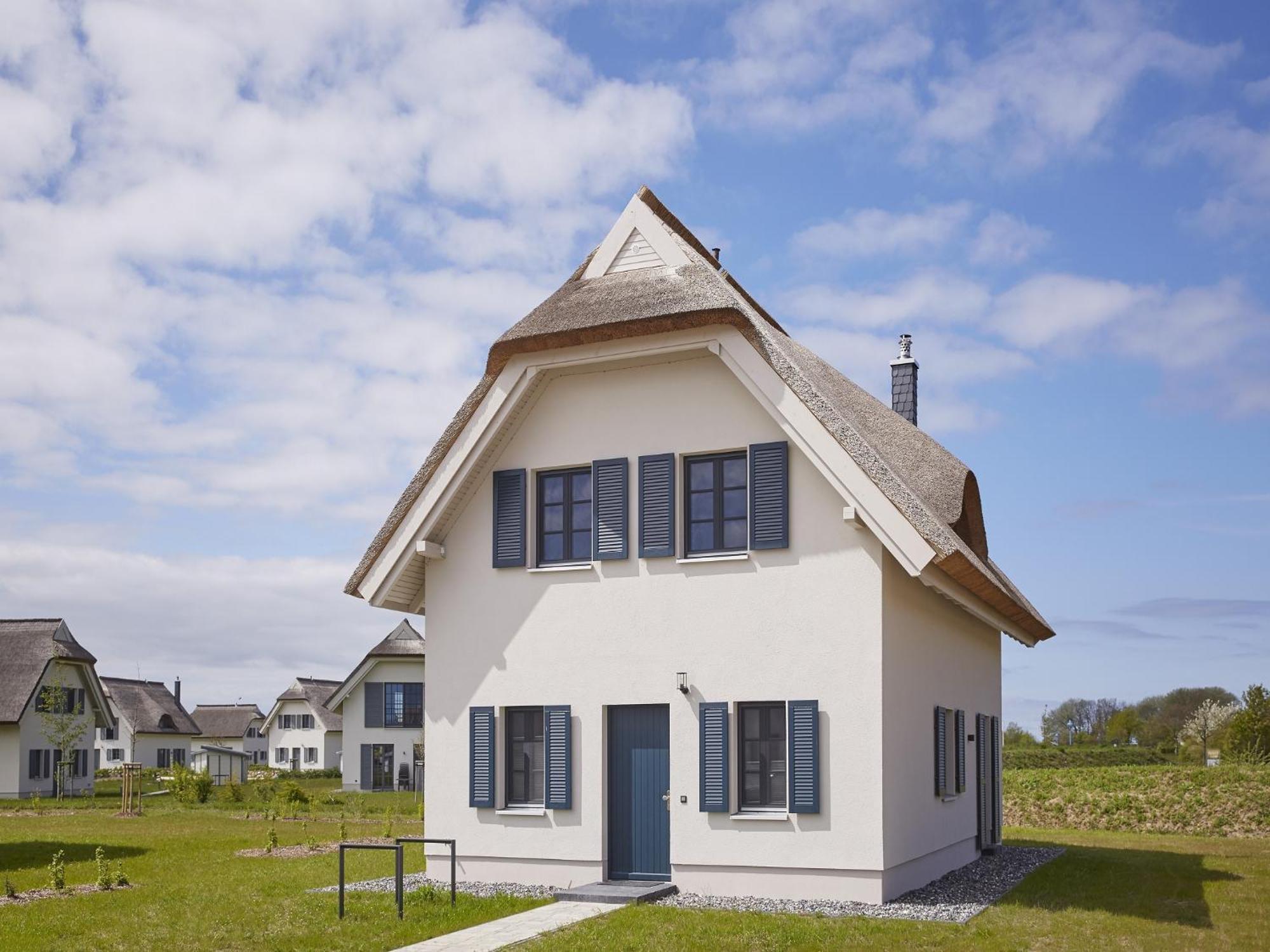 Reetland Am Meer - Premium Reetdachvilla Mit 3 Schlafzimmern, Sauna, Kamin Und Massagesessel F05 Dranske Zewnętrze zdjęcie
