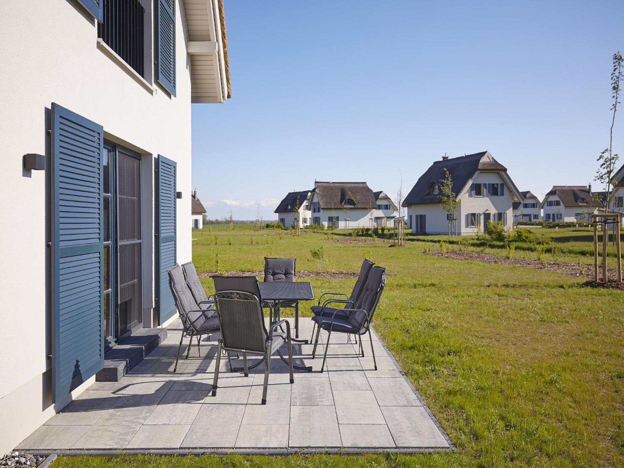 Reetland Am Meer - Premium Reetdachvilla Mit 3 Schlafzimmern, Sauna, Kamin Und Massagesessel F05 Dranske Zewnętrze zdjęcie